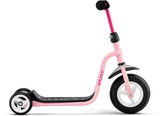 PUKY Sparkcykel R1 är perfekt för barn, med en elegant rosa och svart design med tre skumhjul för att förbättra balansförmågan. Den har en hållbar roséram, svart fotbräda och snygga svart/vita hjul med livfulla rosa styre och bekväma svarta grepp.